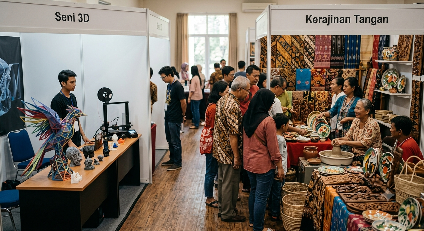 Kalah Pamor? Alasan Seni 3D Kurang Diminati Ketimbang Kerajinan Tangan